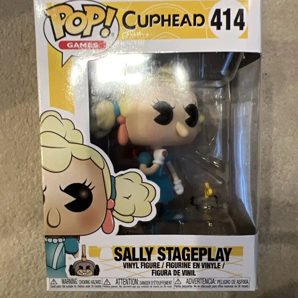 Funko Pop & Buddy Cuphead S2 Sally Stageplay #414 New